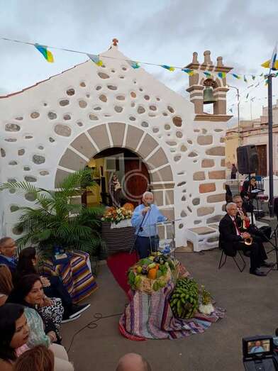 Momento de la lectura del pregón/TA.